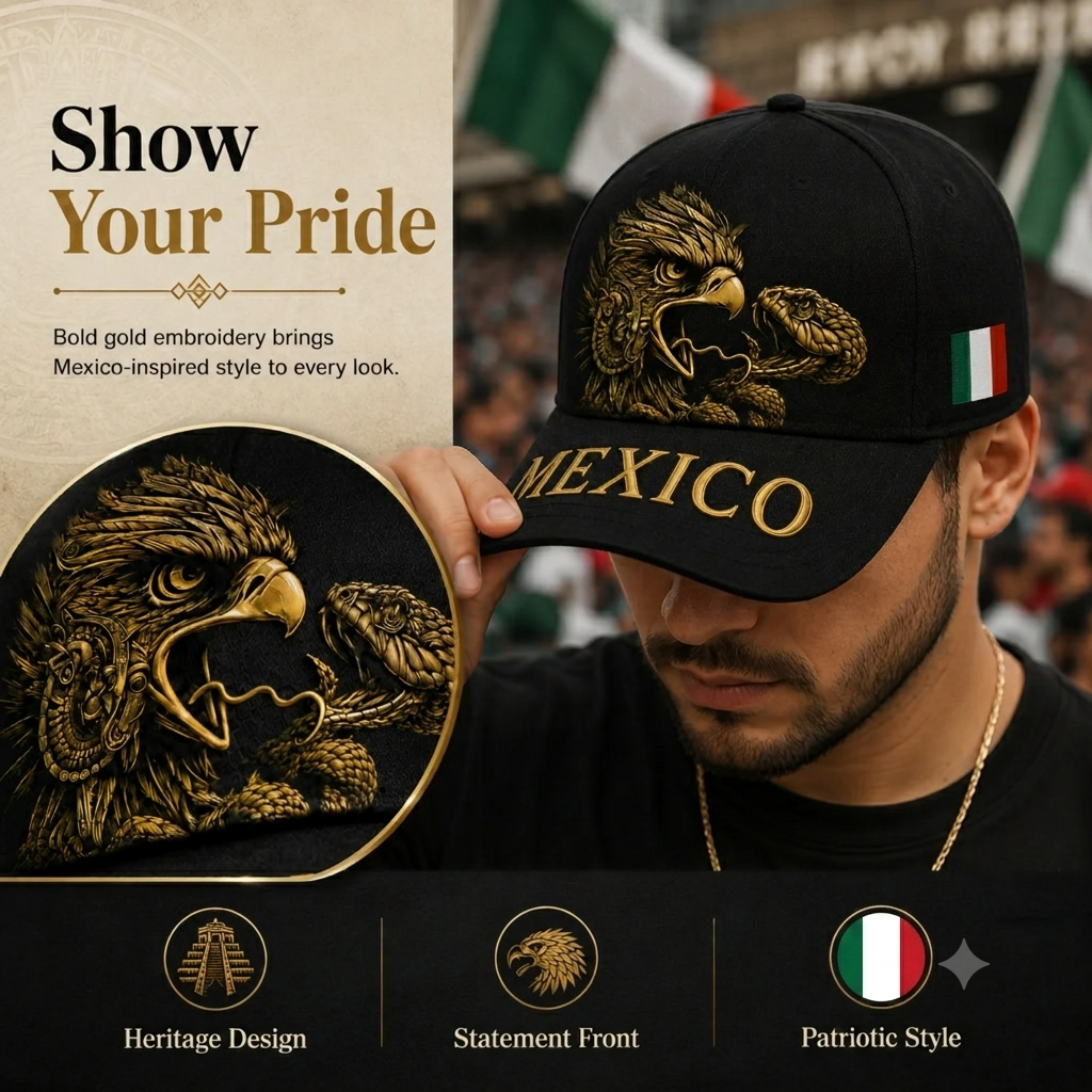 🔥 Hot Sale | Men's & Women's Mexico National Team Soccer Baseball Cap