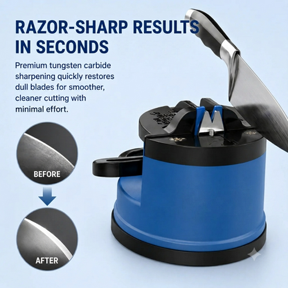 🔥 Kitchen Essential | Hands-Free Knife Sharpener