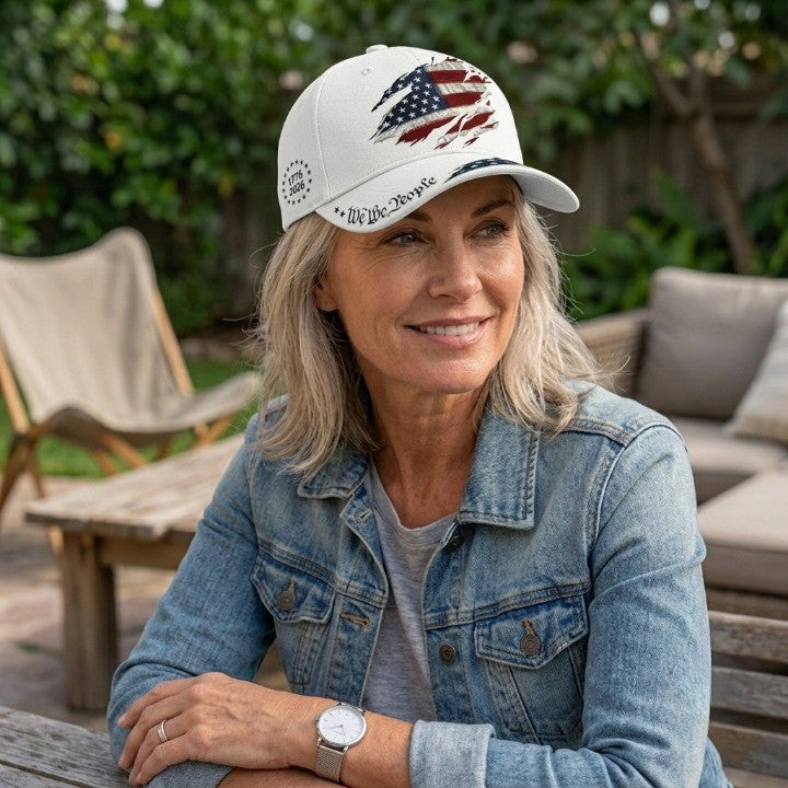 🧢 250th Anniversary Print Baseball Cap