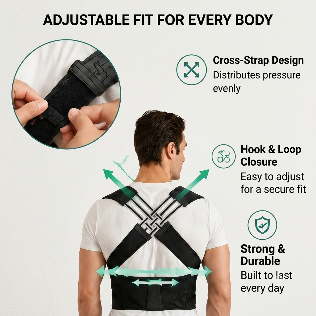 🔥 Hot Sale | Corrector Postural con Tecnología