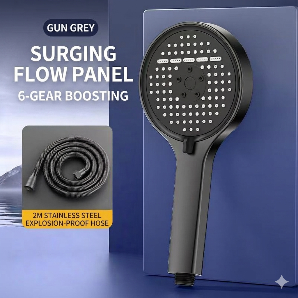 June Hot Selling! 🔥50% OFF🔥 - 7-Mode Pressurized Rain Shower Head