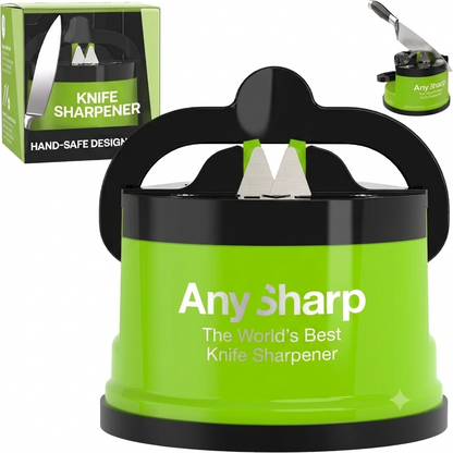 🔥 Kitchen Essential | Hands-Free Knife Sharpener
