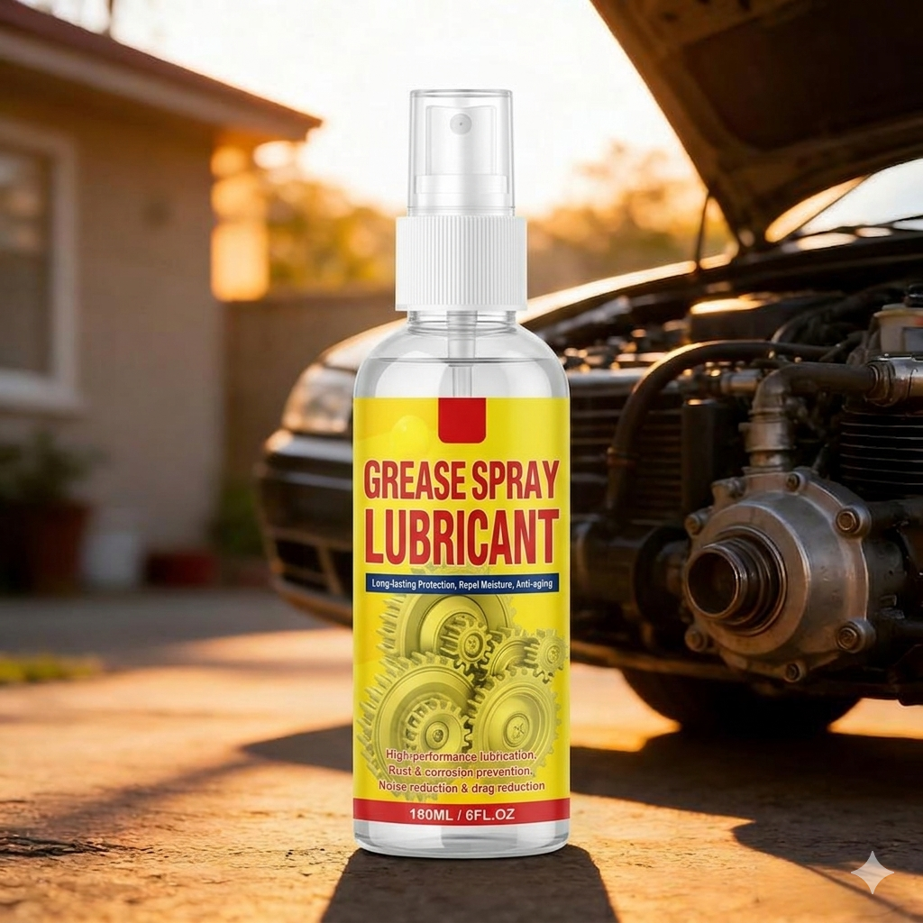 🔥 Stop Rust & Squeaks Fast | Multi-Function Rust Removal Spray 180ML