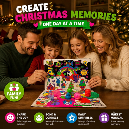 🎄 24-Day Squishy Advent Calendar – A New Surprise Every Day 🎁