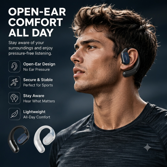 🔥New Arrival | Headphones Bluetooth with Dual-Fold Design