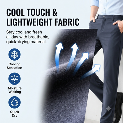 🔥Hot Seller | Men's Summer Cooling Stretch Slacks