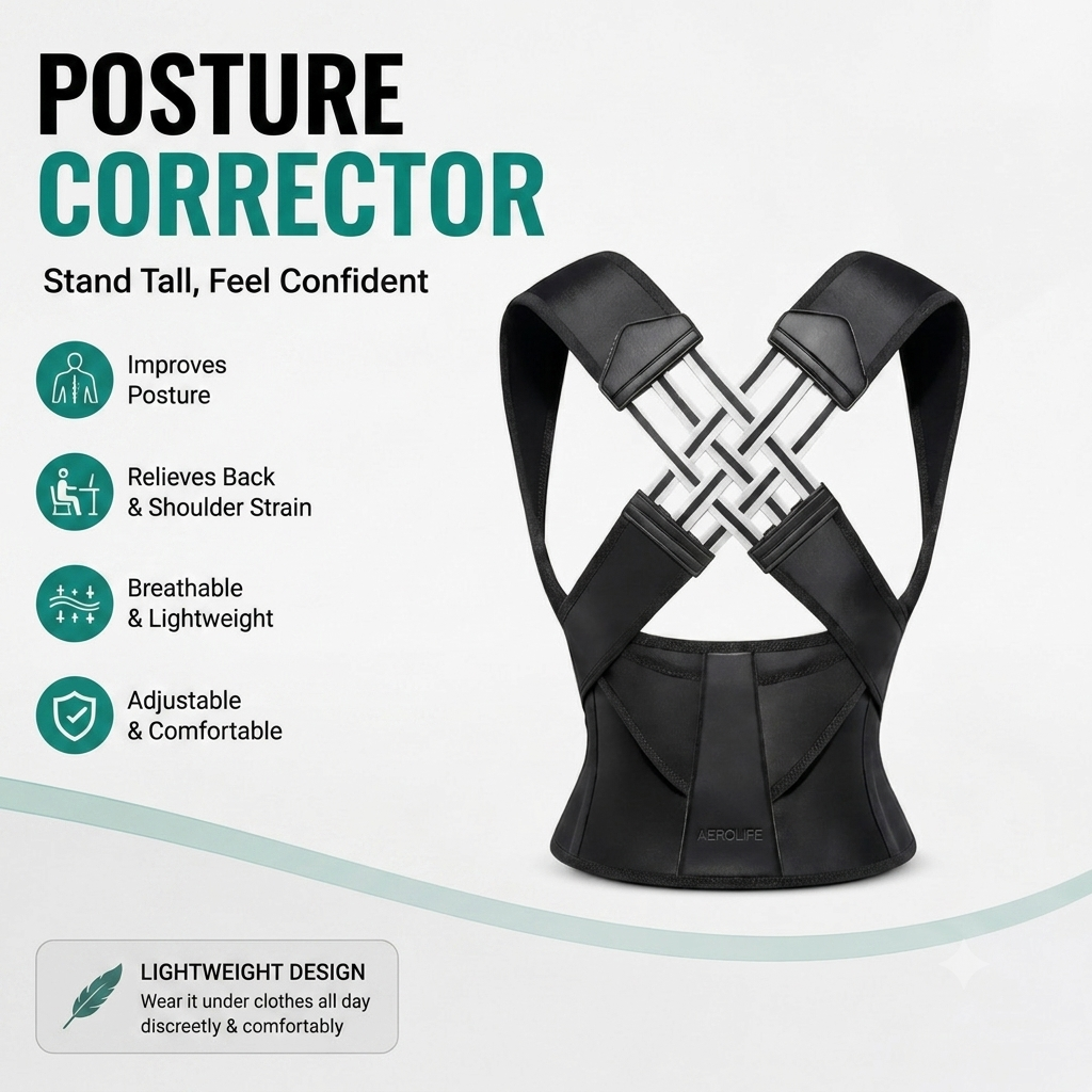 🔥 Hot Sale | Corrector Postural con Tecnología