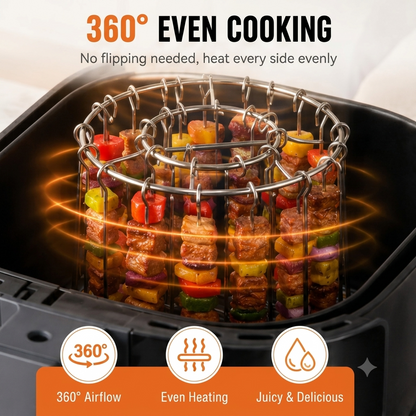 🔥Bestseller｜Air Fryer Grill Skewer Rack