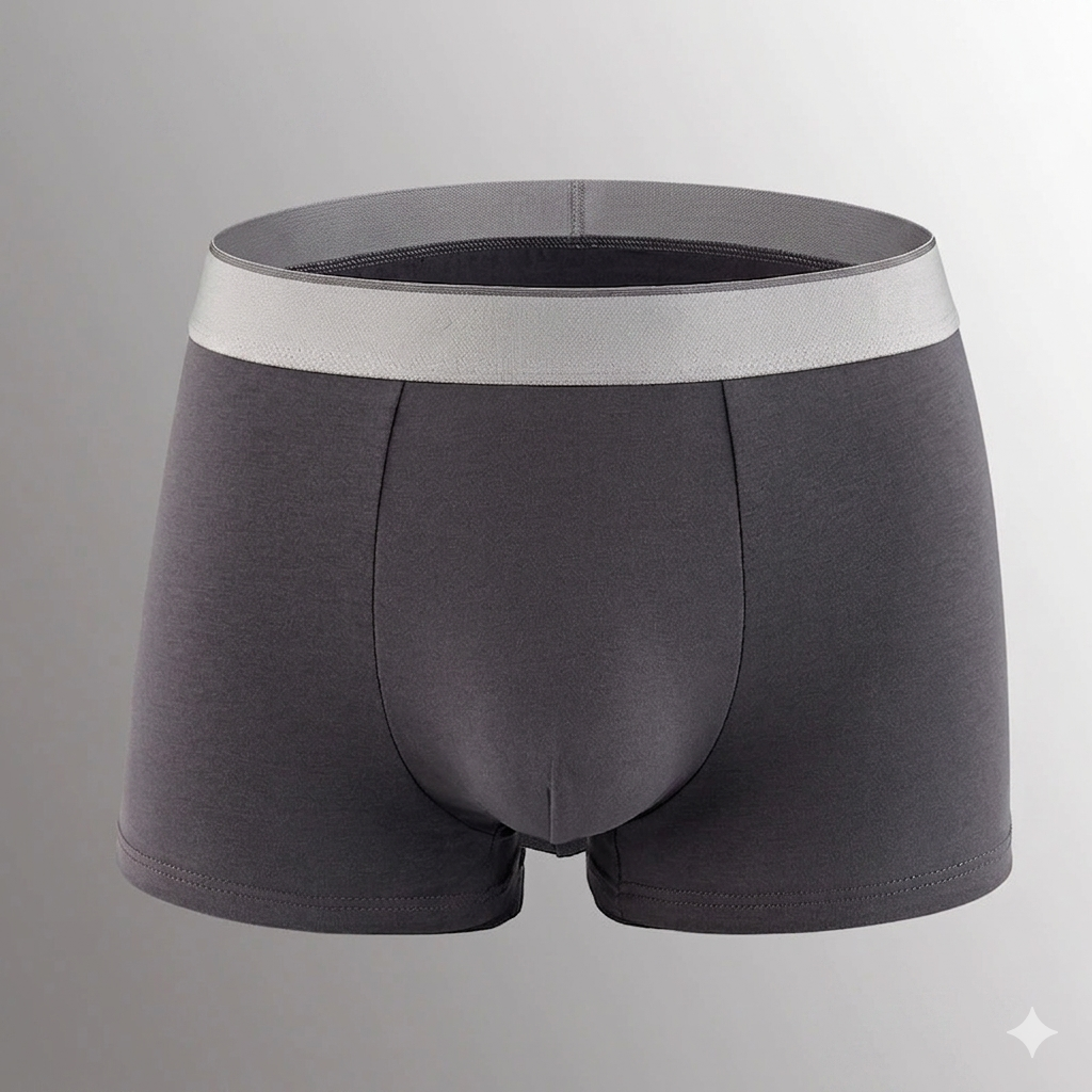 🔥[Father's Day Gift] ❄️SUMMER ESSENTIAL🔥 Men's Dual-Pouch Ice Silk Trunks(4PCS)