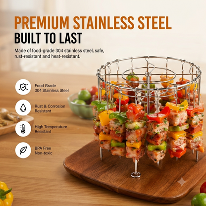 🔥Bestseller｜Air Fryer Grill Skewer Rack