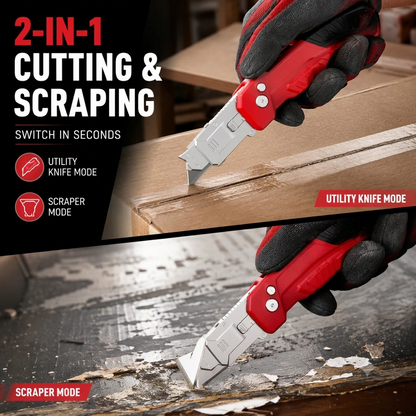 💥New Launch | 2-in-1 Utility Knife Scraper