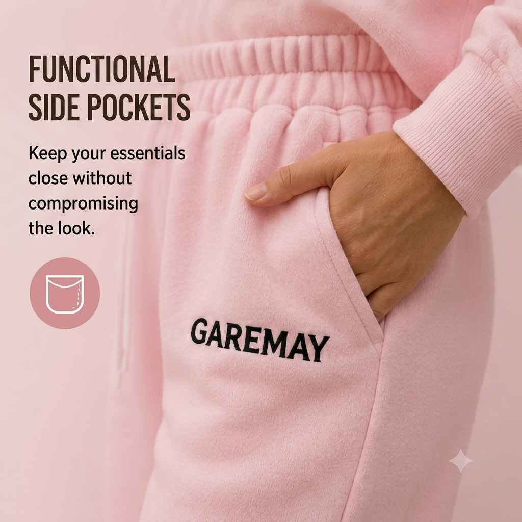 💥New Launch | Fleece Oversized Logo Quarter Zip Pullover