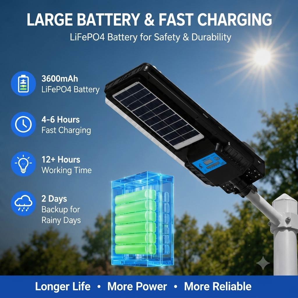 🔥 Hot Sale | Upgraded Solar LED Street Light