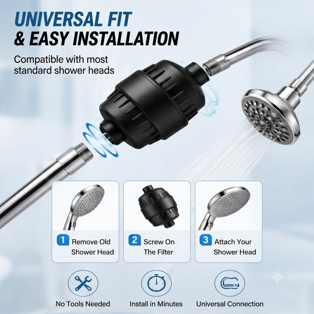 🔥Hot Sale  | Shower Water Filter