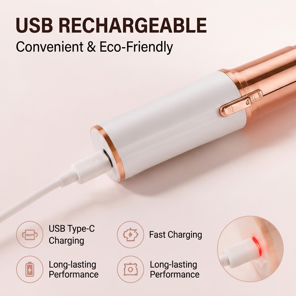 🔥 Hot Sale | 2-in-1 Rechargeable Facial & Eyebrow Hair Trimmer