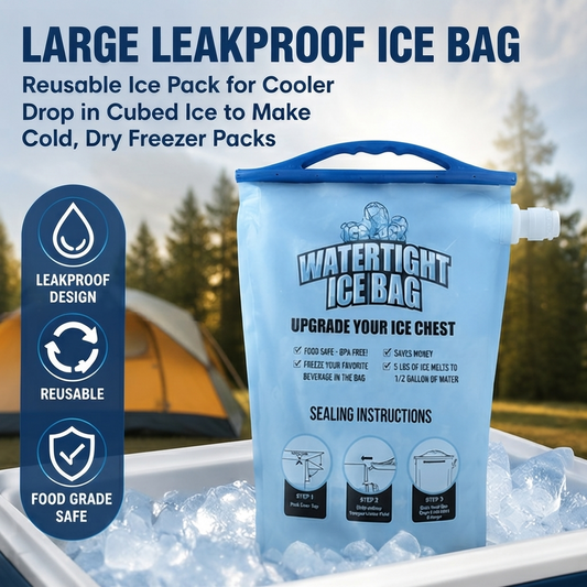 💥New Arrival | Large Leakproof Cooler Ice Bags