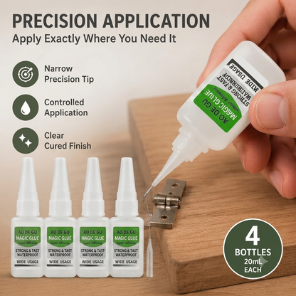 🔥Bestseller｜4PCS Fast-Setting CA Glue