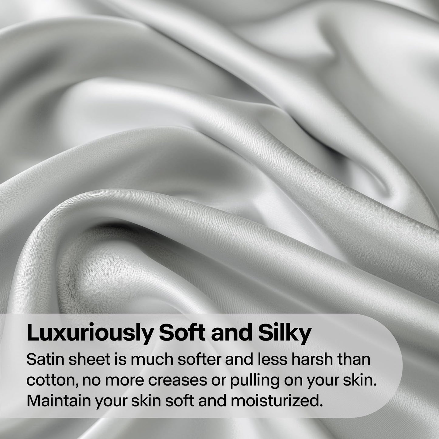 ❄️ Transform any mattress into a cool, silky-smooth sleeping experience.