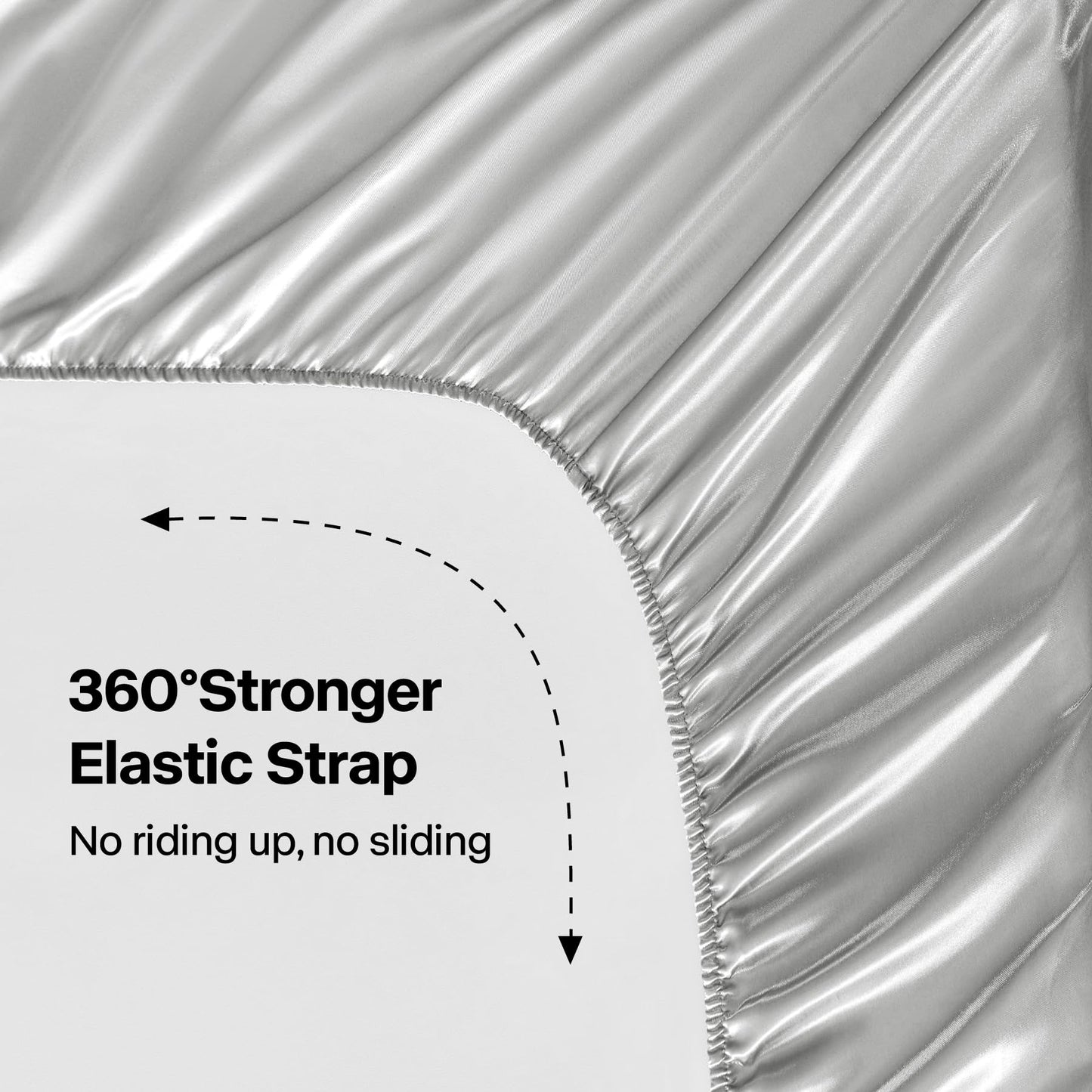 ❄️ Transform any mattress into a cool, silky-smooth sleeping experience.