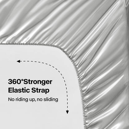 ❄️ Transform any mattress into a cool, silky-smooth sleeping experience.