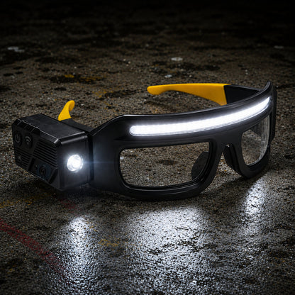 Rechargeable LED Glasses Headlamp