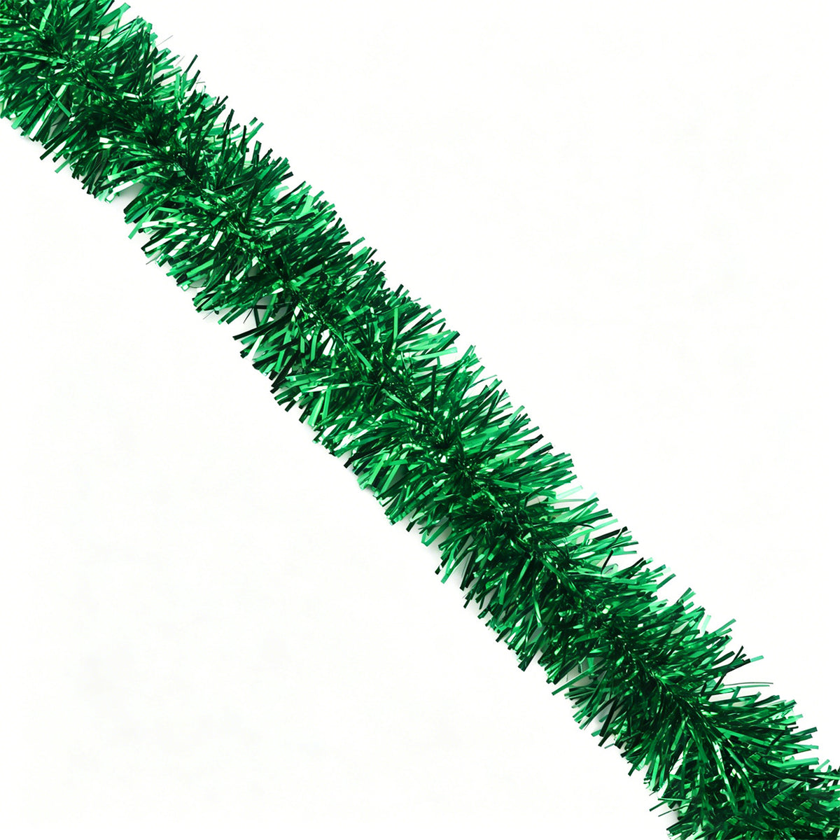 ✨ Metallic Tinsel Trim – Sparkling Decoration for Gift Wrapping & Holiday Crafts