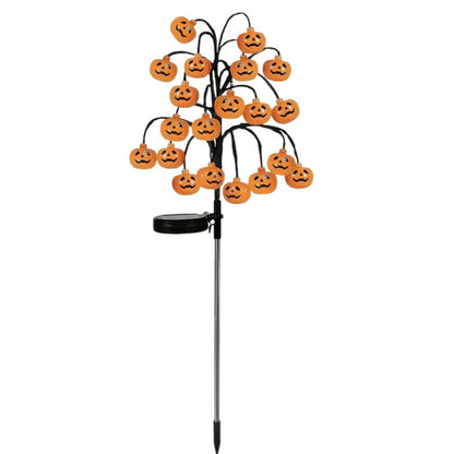 Halloween Garden Pumpkin Lantern - Solar Powered