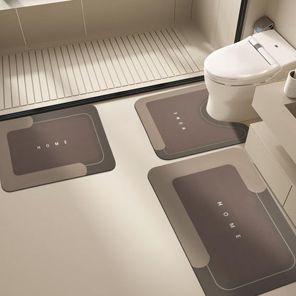 🛁 3-Piece Anti-Slip Bathroom Mat Set