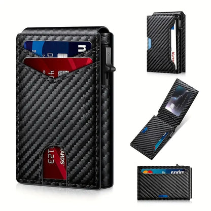 🎁Father's Day gift🎁Wallet for Men - Pop Up Case, Cash Slot, and Credit Card Slot