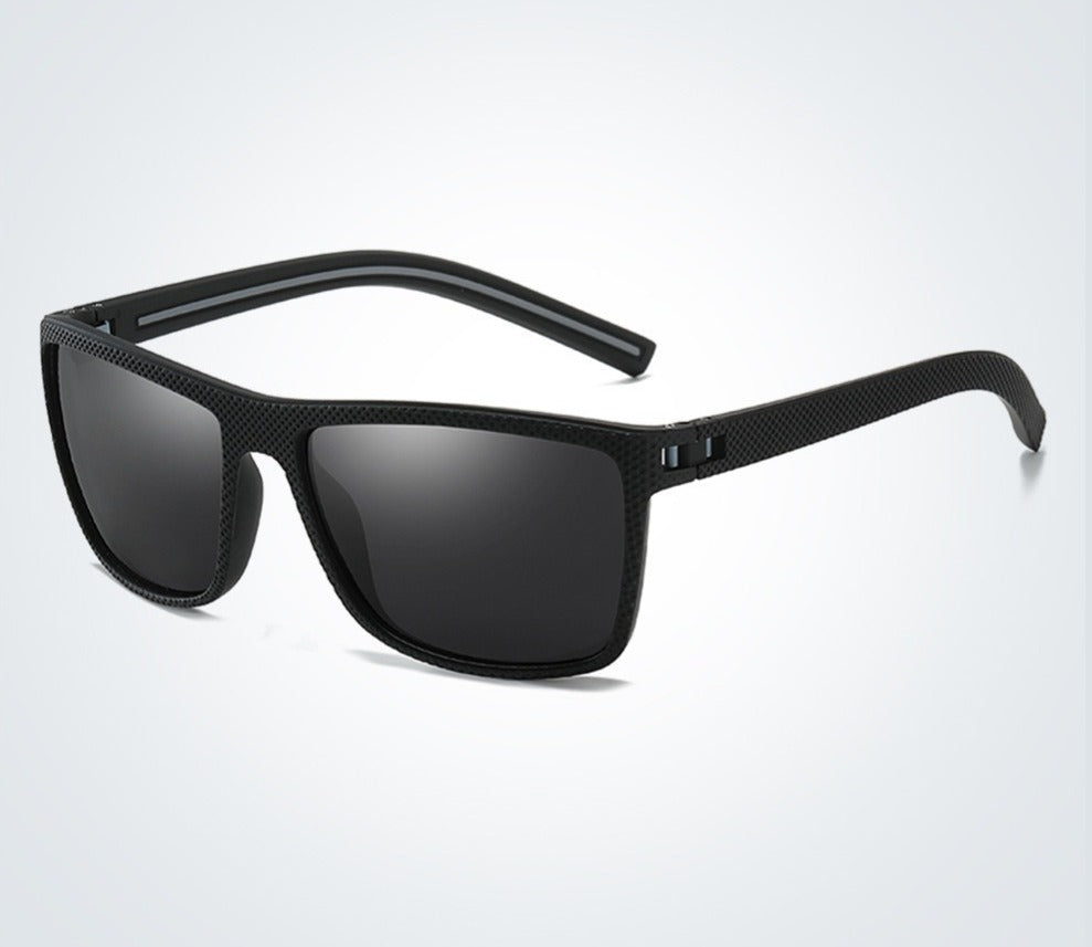 😎 Retro Square Shades – HD Polarized TAC Lens, UV Protection, Lightweight Unisex for Driving & Travel