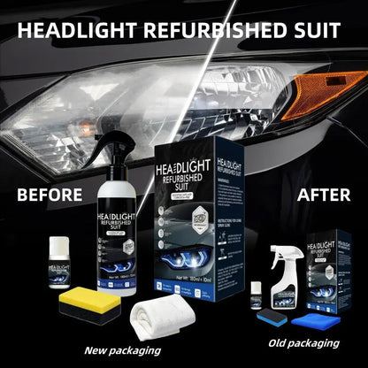 💥LAST DAY SALE 49% OFF⏰🚘Automotive Headlamp Restoration Fluid Kit