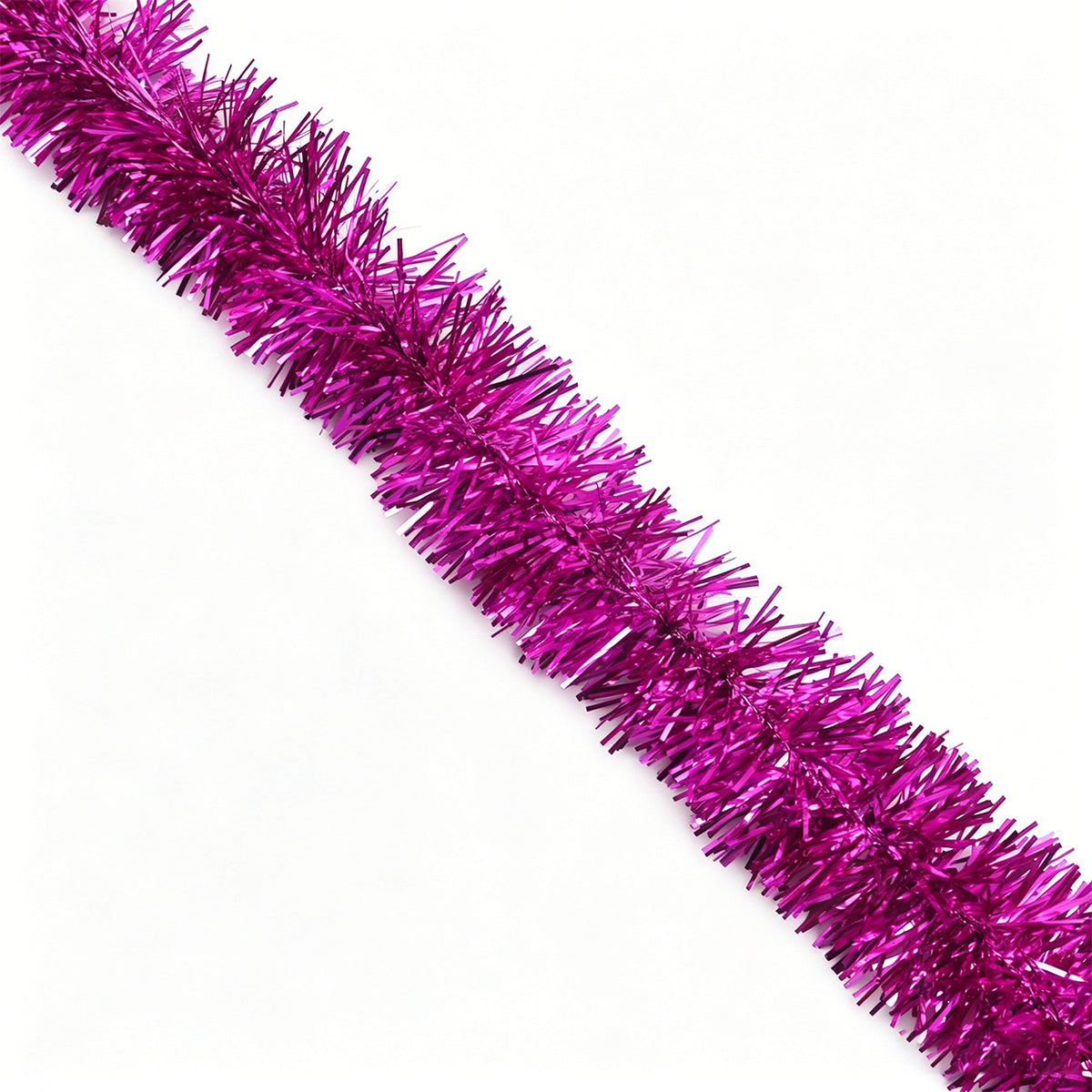 ✨ Metallic Tinsel Trim – Sparkling Decoration for Gift Wrapping & Holiday Crafts