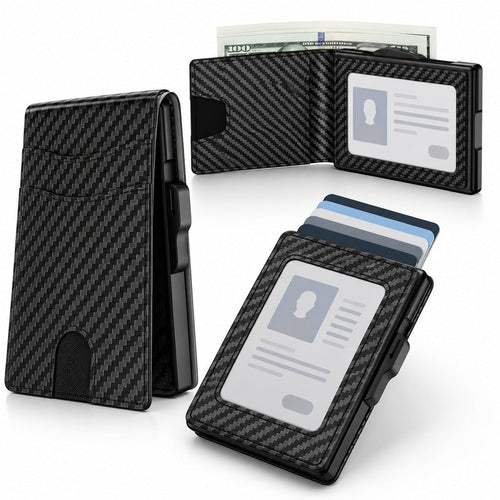 🎁Father's Day gift🎁Wallet for Men - Pop Up Case, Cash Slot, and Credit Card Slot