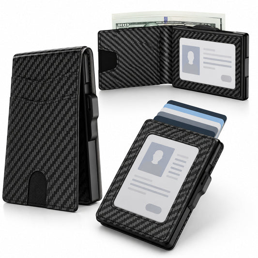 🎁Father's Day gift🎁Wallet for Men - Pop Up Case, Cash Slot, and Credit Card Slot