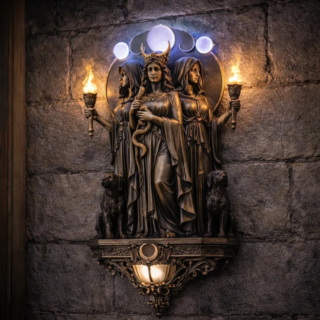 🕊️St. Michael Guardian Angel Wall Light✨