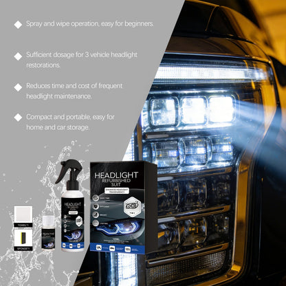 💥LAST DAY SALE 49% OFF⏰🚘Automotive Headlamp Restoration Fluid Kit