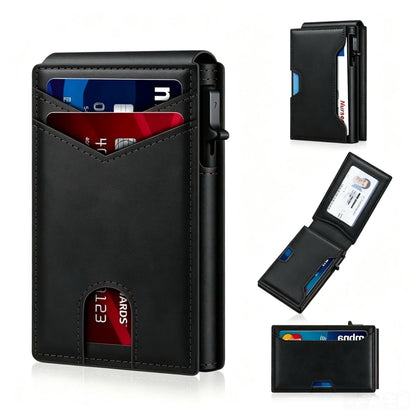 🎁Father's Day gift🎁Wallet for Men - Pop Up Case, Cash Slot, and Credit Card Slot
