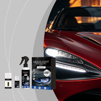 💥LAST DAY SALE 49% OFF⏰🚘Automotive Headlamp Restoration Fluid Kit