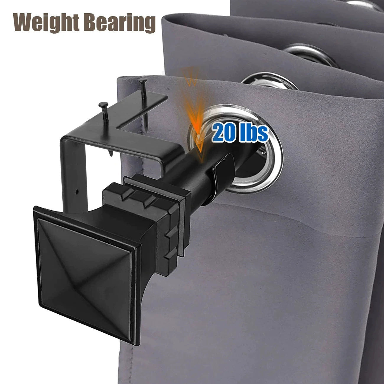 ⚡️Hot Selling🛠️ Universal Curtain Rod Hooks1