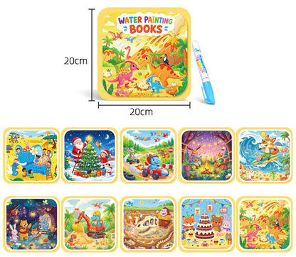 🎨Toddler Watercolor Art Books – Travel Ready