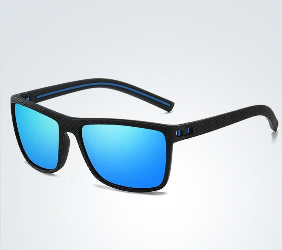 😎 Retro Square Shades – HD Polarized TAC Lens, UV Protection, Lightweight Unisex for Driving & Travel