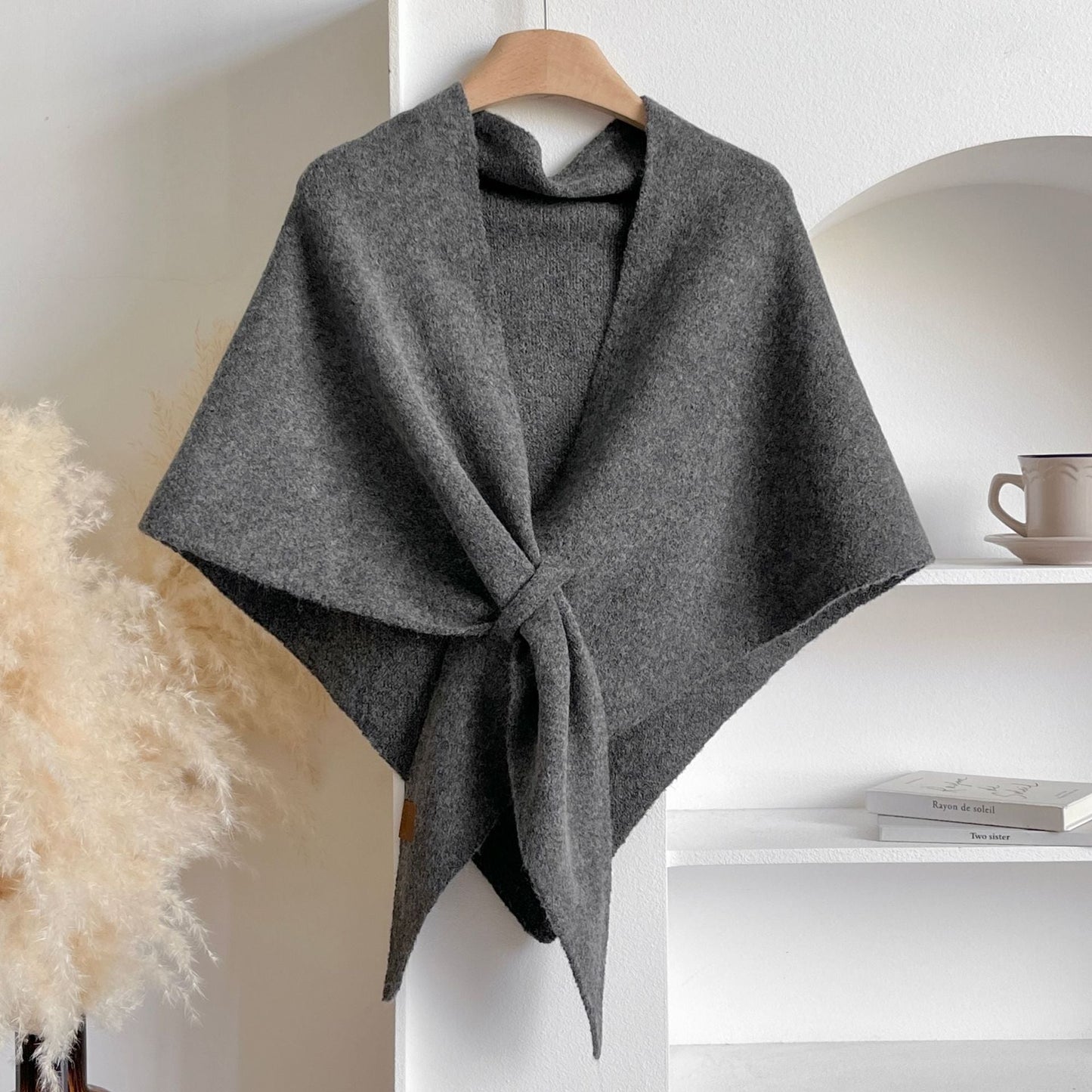 💝Effortless Elegance Knit Shawl – Soft & Cozy Wrap for Women