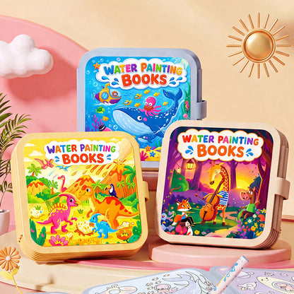 🎨Toddler Watercolor Art Books – Travel Ready