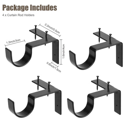 ⚡️Hot Selling🛠️ Universal Curtain Rod Hooks1
