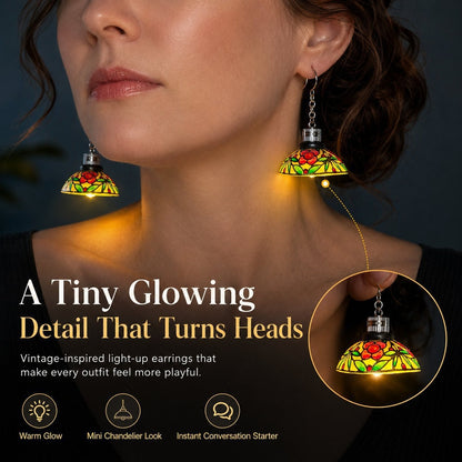 ✨ Luminous Stained Glass Dome Earrings