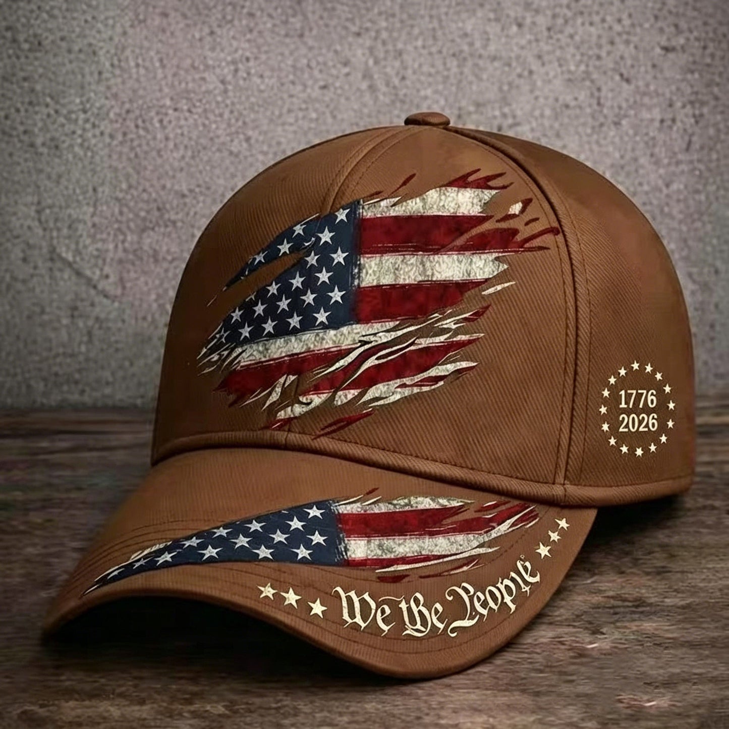 🧢 250th Anniversary Print Baseball Cap