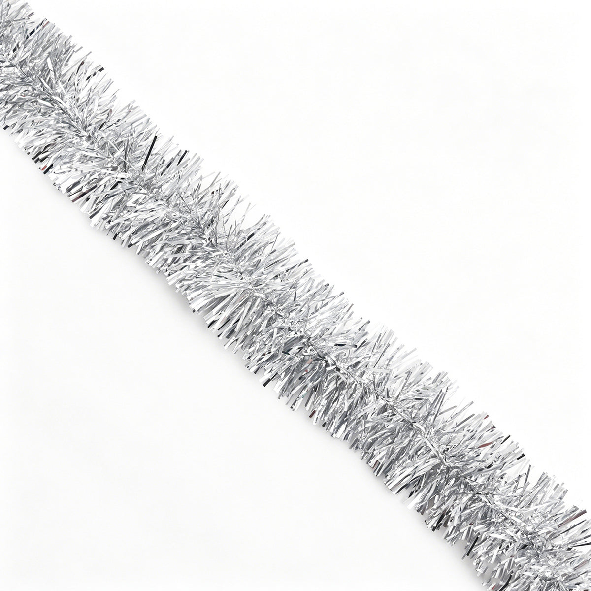 ✨ Metallic Tinsel Trim – Sparkling Decoration for Gift Wrapping & Holiday Crafts