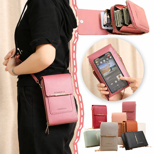 🎁Women's Touch Screen Mobile Phone Messenger bag🤩
