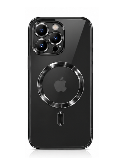 ⚡ Smart Deal ✨ Soft TPU Full Lens iPhone Case — Clear MagSafe Compatible Shockproof Cover