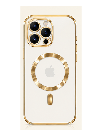 ⚡ Smart Deal ✨ Soft TPU Full Lens iPhone Case — Clear MagSafe Compatible Shockproof Cover